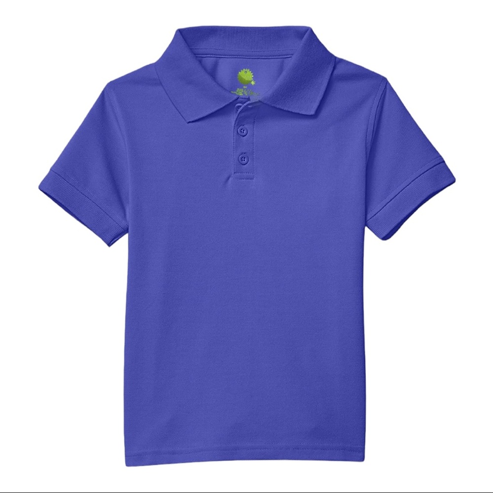 Classroom School Uniforms Kids' Unisex Pique Polo Shirt NWT